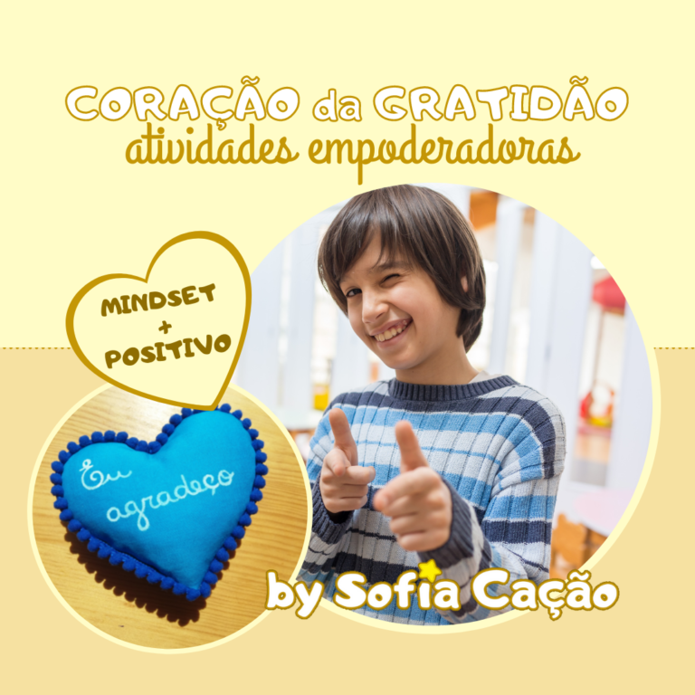 Coração da Gratidão D - Bem-Estar Crianças - Relaxamento - By Sofia Cação